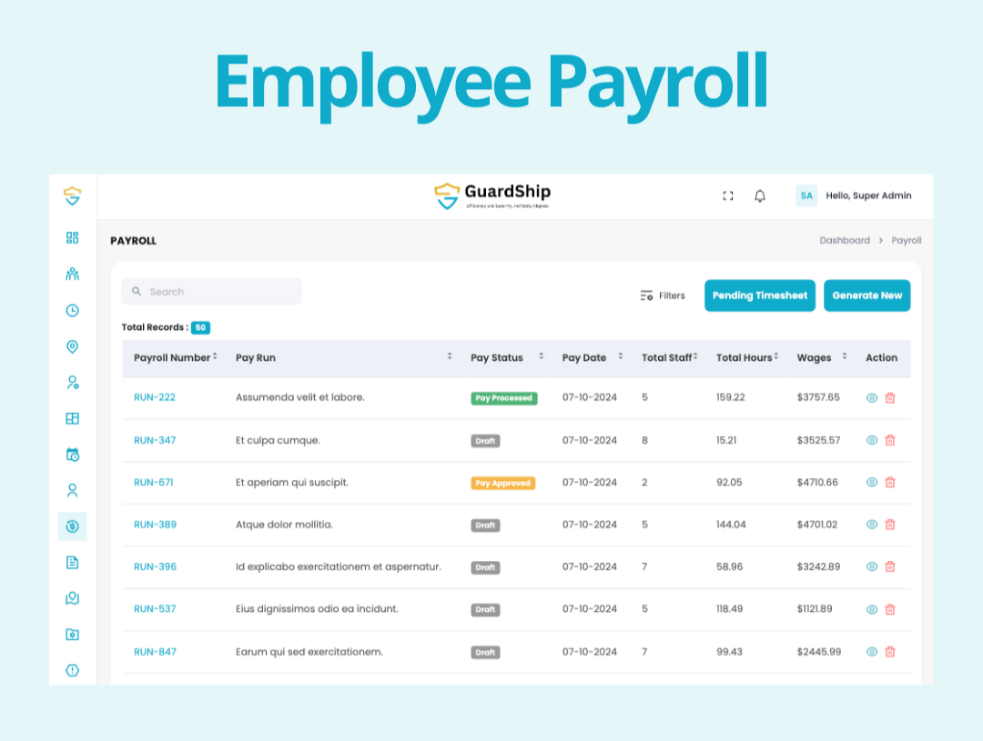 Simplify Your Guard's Payroll